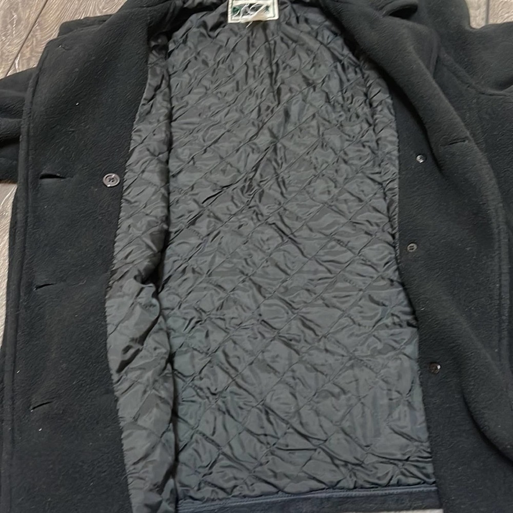 Vintage Fleece Button Front Jacket Women's Size M ? - Picture 9 of 11